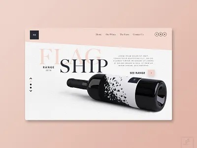 Western Elegance Wine Farm branding digital graphic design ui ux website
