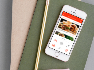 Eatout Filter app design eat filter illustration ui ux