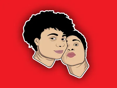 Minimal Portrait abstract avatar cartoon cartoonize character design drawing girl character girl illustration illustration logo portrait portrait art vector art vexel art