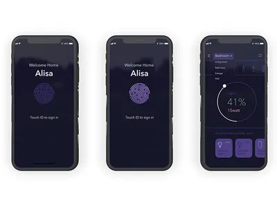 Smart Home App experience adobe xd aplication ui ui ux design