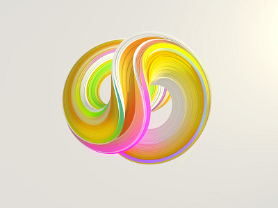 Candy circle 3d art c4dart