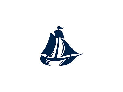 Two Boats boats bonding hidden idea journey logo logomark logos meaning negative relationships sail sea ships smart space subtle thinking voyage white