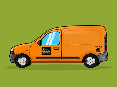 Bilzen Auto affinitydesigner bilzen car design graphic illustration vector