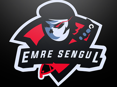 Emresengul animation app branding clown dasedesigns design esports evil flat gaming icon illustraion illustration insanity logo mascot team typography ui vector