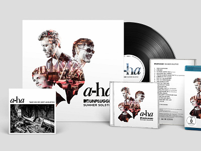 A-ha - MTV Unplugged Summer Solstice aha album art album artwork artwork band cover cover art cover artwork cover design design music album music art music artwork packaging typography