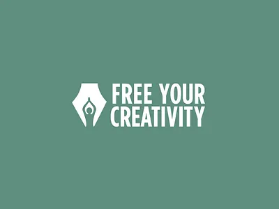 Free your Creativity branding color course creativity design detox digital free icon logo meditation nophone offline portfolio your