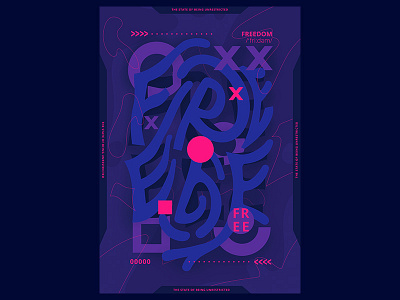 Neon poster design adobe illustrator design digital experimental typography flat graphic lettering neon neon colors neon light poster poster a day poster art poster challenge poster collection poster design type typography vector