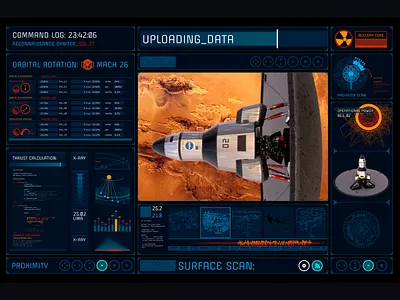 Mars HMI after affects illustrator maya photoshop