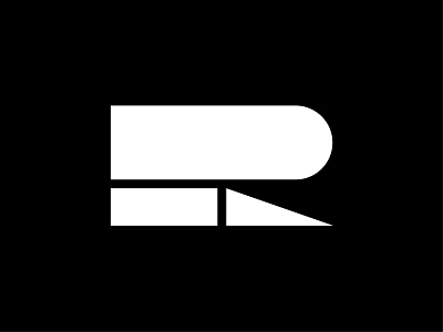 Letter R logo brand branding design flat logo logodesign typography vector