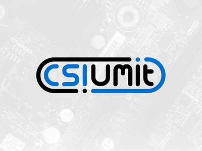 Logo for Computer Society of India UMIT chapter branding computer design dribbbler graphic design india lettering lettermark logo logodesign typeface typography