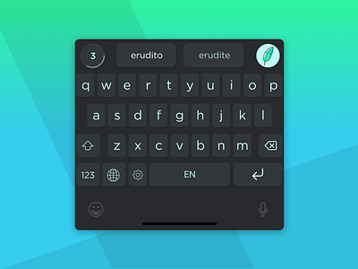 Erudito Keyboard design erudito gamified ios keyboard keyboard text write