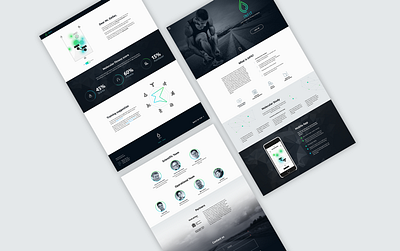 Website design for a fitness app ui web deisgn