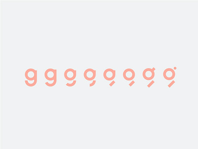 G glyph evolution branding g lettering logo text type typogaphy
