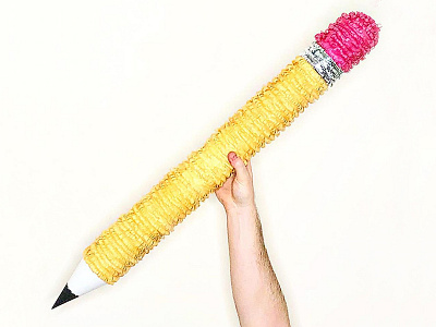 Pencil Piñata color craft cute design diy maker pencil piñata