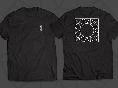 KV Tee 1 band merch flamingo geometric punk sun t shirt