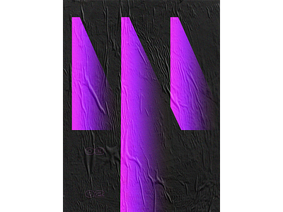 poster afiş mock up old poster poster art purple wheatpaste poster