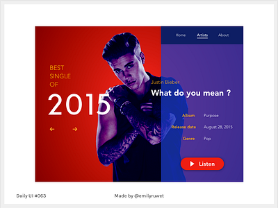 Dailyui 63 best of 2015 dailyui single sketch app uidesign uxdesign