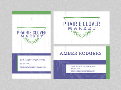 Hang Tags & Business Card for a Boutique boutique branding farm floral flowers iowa market womens