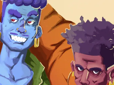 00 summer colour cool fashion friends illistration procreate youth