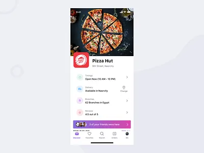 Foodies App app delivery food ios menus restaraunt restaurant app ui ux