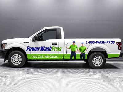 Power Wash Pros Vehicle Wrap