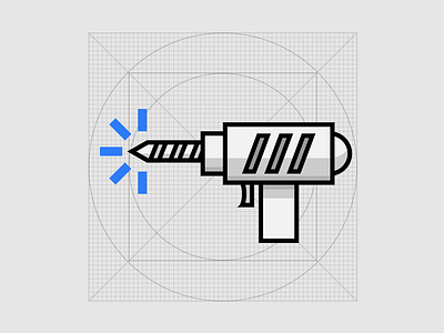 Tool Illustration app blue branding design flat grey icon iconography illustration mobile tool ui ux vector website