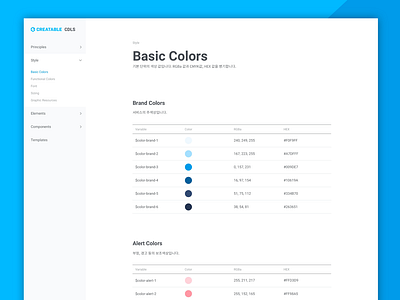 Design System for CREATABLE design systems ui uidesign web