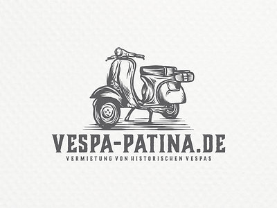Vespa designs illustration logo