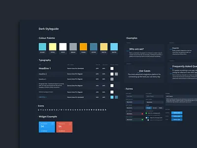 Styleguide colour design forms icon styleguide typogaphy ui ux