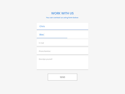 Form Design Insparation branding design designer form form field interaction typography ui ux wip