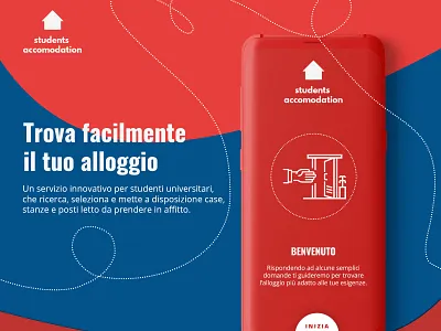 STUDENTS ACCOMODATION - UI/UX DESIGN booking daily ui dashboad landing page rent room sales student ui ux web web deisgn
