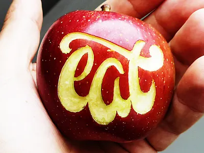 EAT branding caligrafia calligraphy design illustration letter lettering logo ornament type typo typography