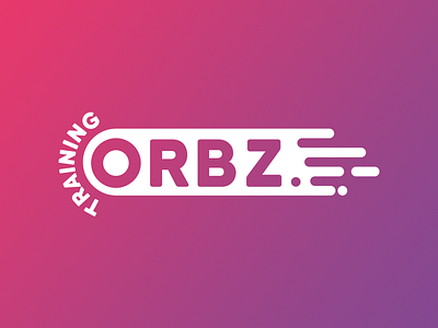 Training Orbz 2d branding clean design logo minimal