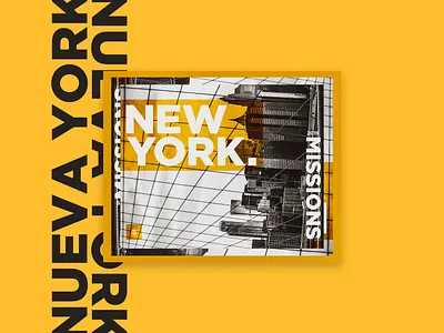 New York church missions new york poster