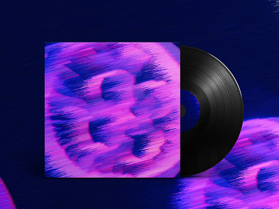 Criteria - Album Cover abstract album album art album artwork album cover album cover design calm cloud color dark blue design flower geometry gradiant illustration kev andré perrin light medusa neon space