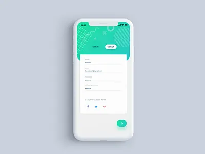 Daily Ui 001 adobe xd photoshop