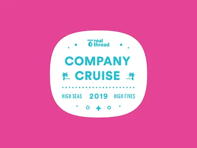 Company Cruise Badge 01 badge badge logo cruise badge real thread
