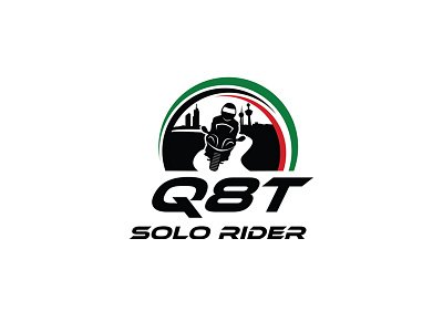 Solo Rider Logo branding kuwaiti motor rider solo sport