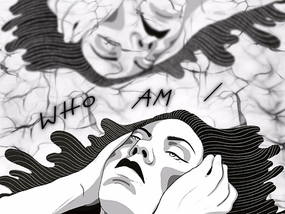 Who am I? artwork design digital digitalillustration drawing graphicdesign ux web