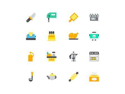 Kitchen - Icon cook cooking creative flaticon food home icon icon bundle icon pack icon set kitchen kitchen icon knife simple unique