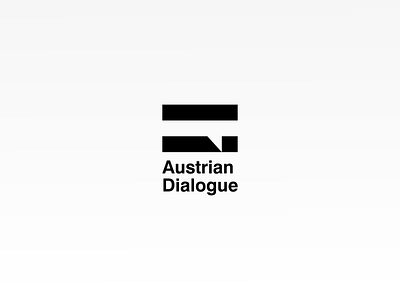 Austrian Dialogue austria branding brandits dialogue flag logo minimal speech speech bubble talk