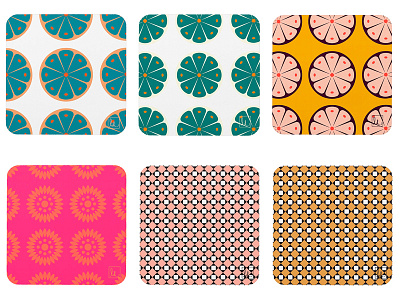 Coasters coasters design illustration print vector