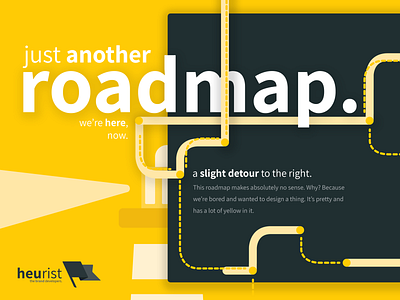 Navigation made complicated... agency branding branding agency design flat graphics heurist heurist the brand developers illustration illustrator lighthouse map ui maps marketing agency minimal road typography vector