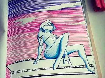 Spider-Gwen illustration