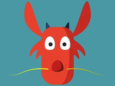 Mushu - Mulan disney graphic illustrator