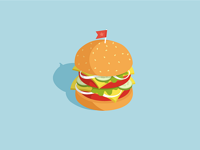 Burger bacon best burger burger king burgers cheese design fastfood fitness flat foodporn health icon illustration junk king mc menu vector