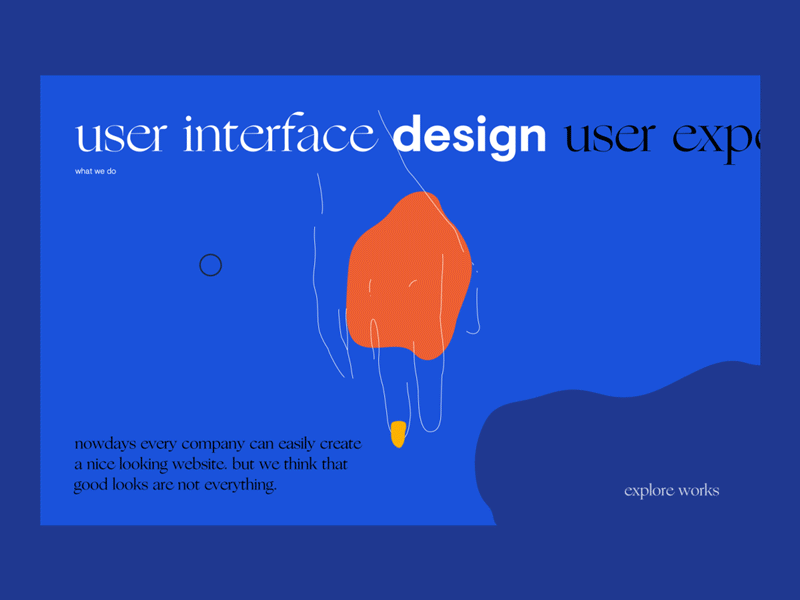 Hello World Agency Portfolio Website abstarct agency animation branding colors concept contrast design elegant fashion flat illustration interaction interaction design landing logo minimal typography ui vector