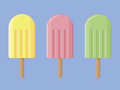 Refreshing Popsicle adobe adobe illustrator candy design digital food freezer pop ice cream ice lolly ice pop illustration illustrator ispinne lollipop popsicle snack summer sweet vector