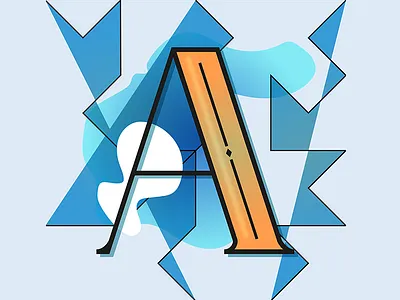 Artipo - A design letter lettering lettering art tipografia type type art typography