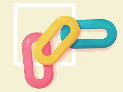 Sweet Chain candy chain illustration vector